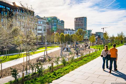 Quays of the River Schelde - Antwerp