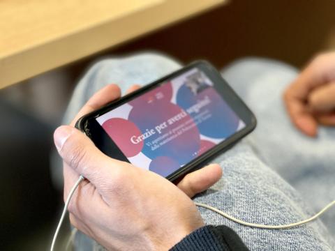 Immersions in materials for packaging