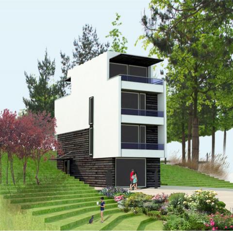 The warm house of cold concrete