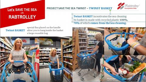 Twinst Save the Sea project