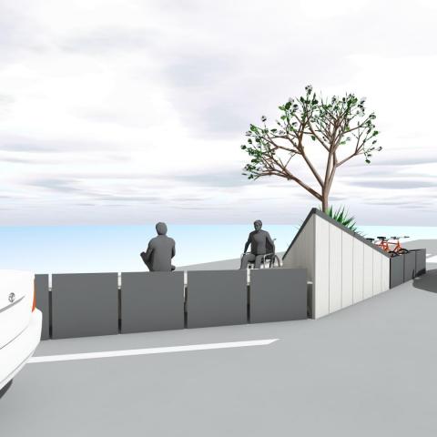 Poreč Living streets parklets