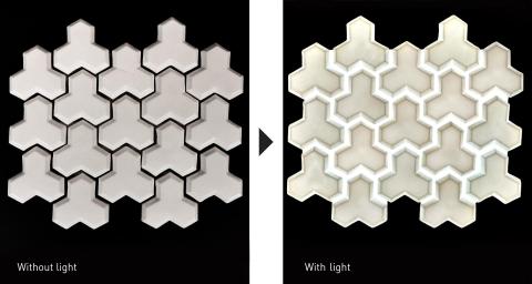 Light tiles