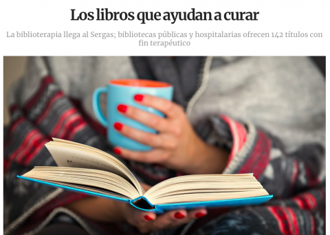 Biblioterapy, healthy readings.