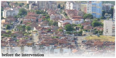 Regenerated urban spaces in Burgas