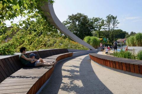 Jaworznickie Planty water playground