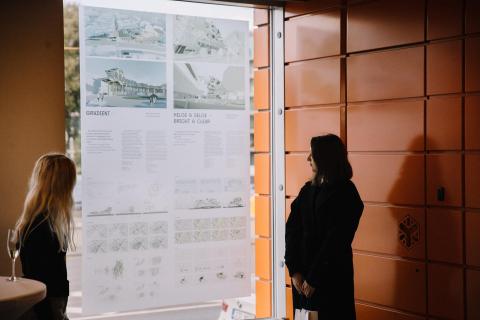 Gradient. TallinnTimberTowerTerminal