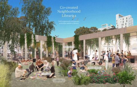Co-created neighborhood libraries