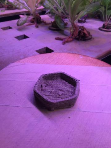 Experimental wool material
