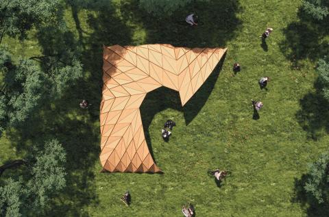 Origami Pavillon
