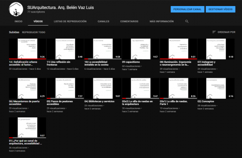 SUArquitectura educational channel