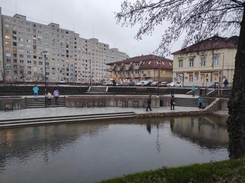 The renewal of Pope John Paul II Square