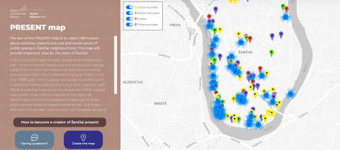 Awarded Genius loci - digital mapping tool