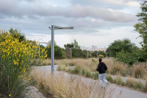 Metropolitan Green Corridor in Barcelona