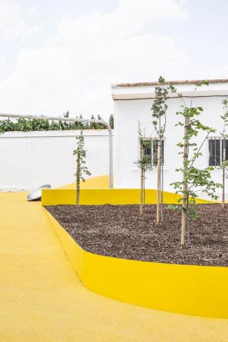 A playground for a population of 131
