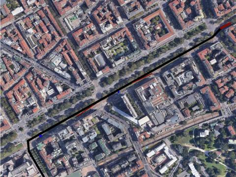 Milan’s green raised park 