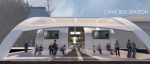The Cave Bus Station