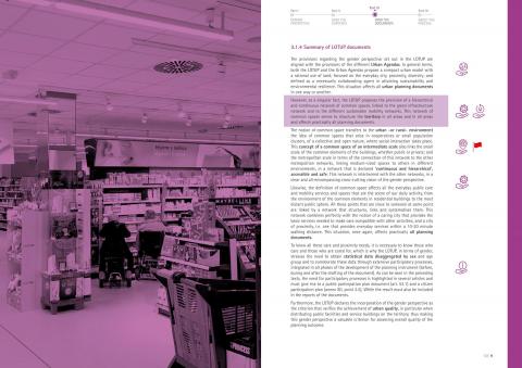Gender mainstreming in urban actuations