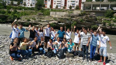 Interstate rivers cleanup, stable Balkan