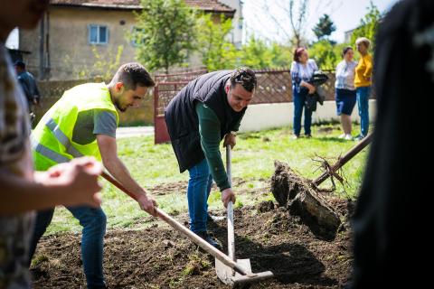 Permablitz la Beresti