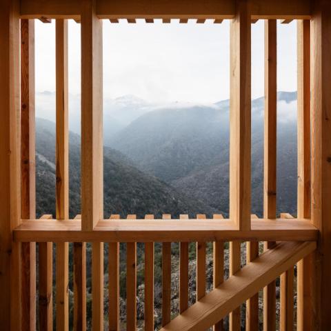 Corsican deer observatories
