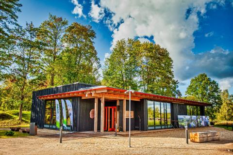 Visitor Centre of Araisi Lake Fortress