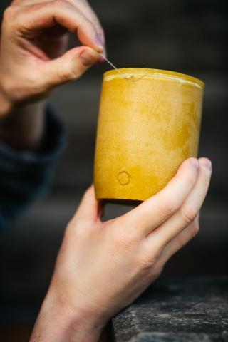 Bee Loop sustainable honey packaging
