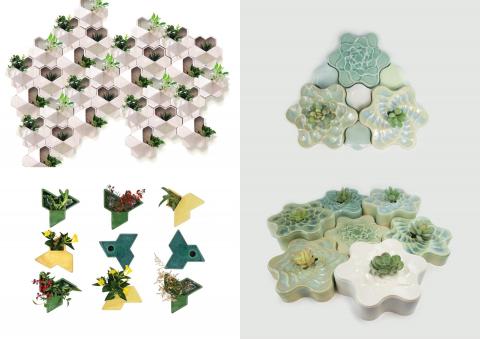 Ceramic Vertical Gardens