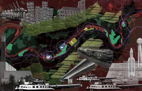 Seine Aval Port Network