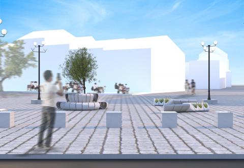 Trešnja public square design