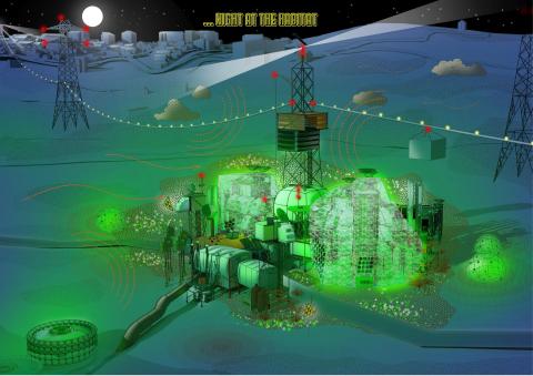 inhabitating nuclear contaminated places