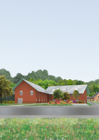 New social housing in Duras