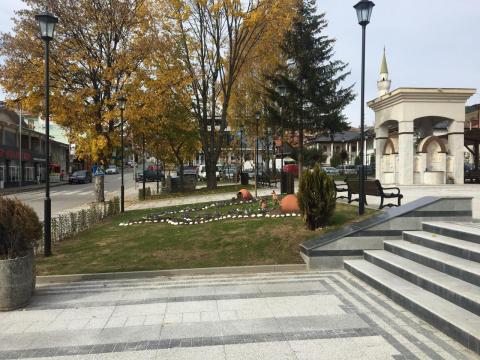 Reconstruction of central place 