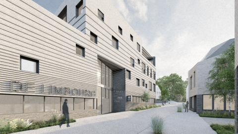 Construction of administrative hub