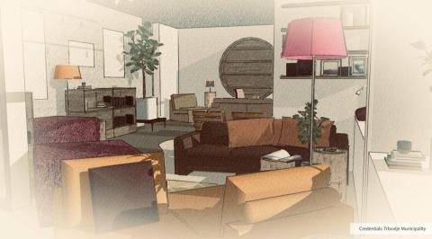Healthy Public Living Room