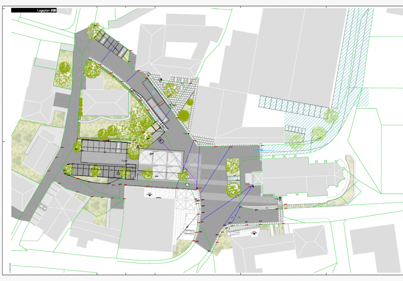 Revitalization of the town center 