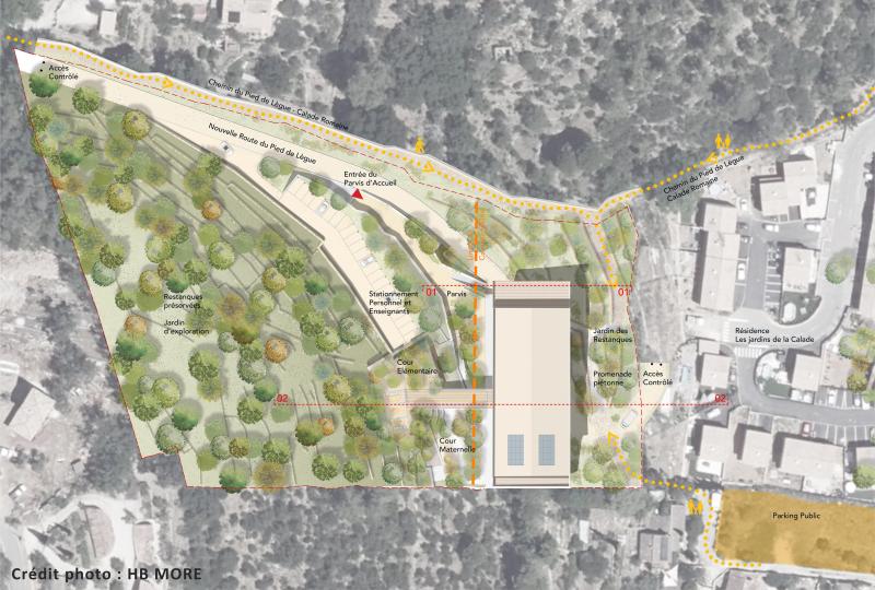 An eco-designed school to 220 children