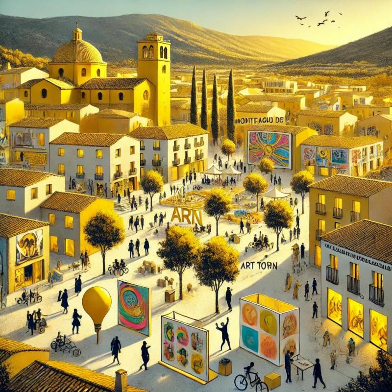 Monteagudo de las Vicarías, New Art Town