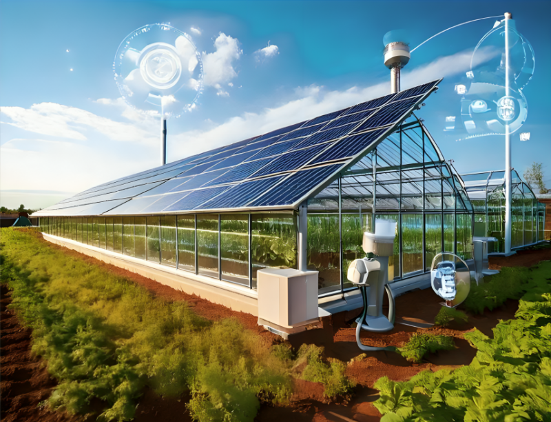 Smart greenhouse with AI